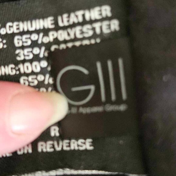 DO NOT DELETE!!!!!   Black Rivet 100% GENUINE LEATHER jacket in black  XXL - Picture 12 of 15